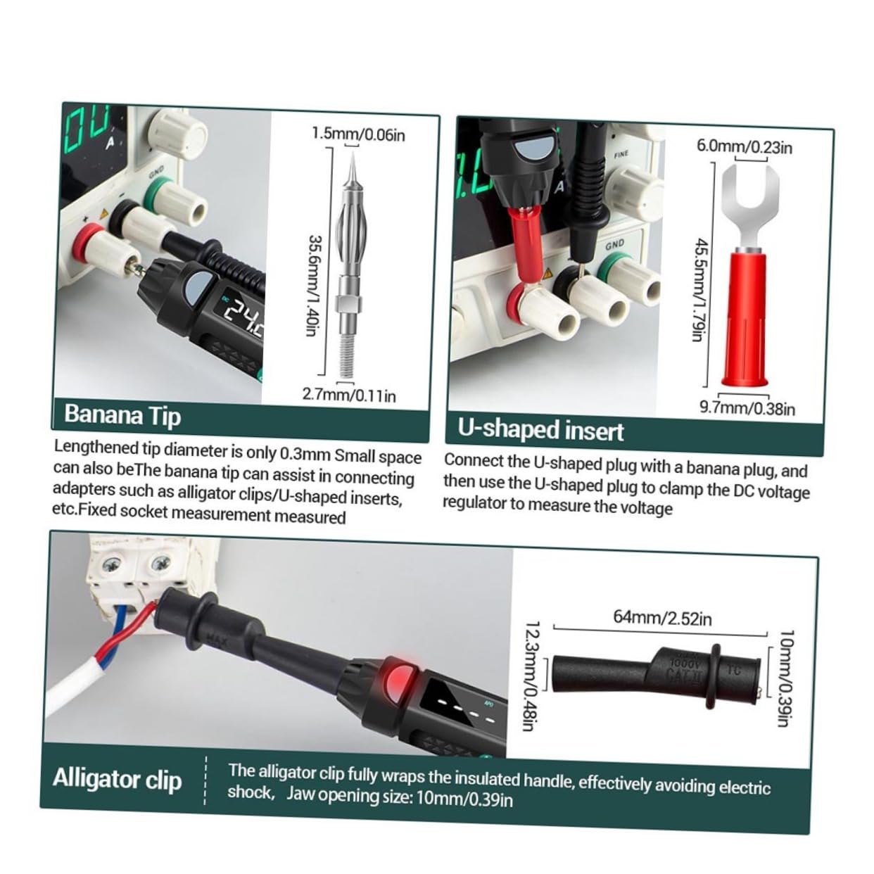 Digital Voltage Tester Electric Test Pen Non-Contact Voltage Detector Ncv Sensor Amp USB Auto Feature