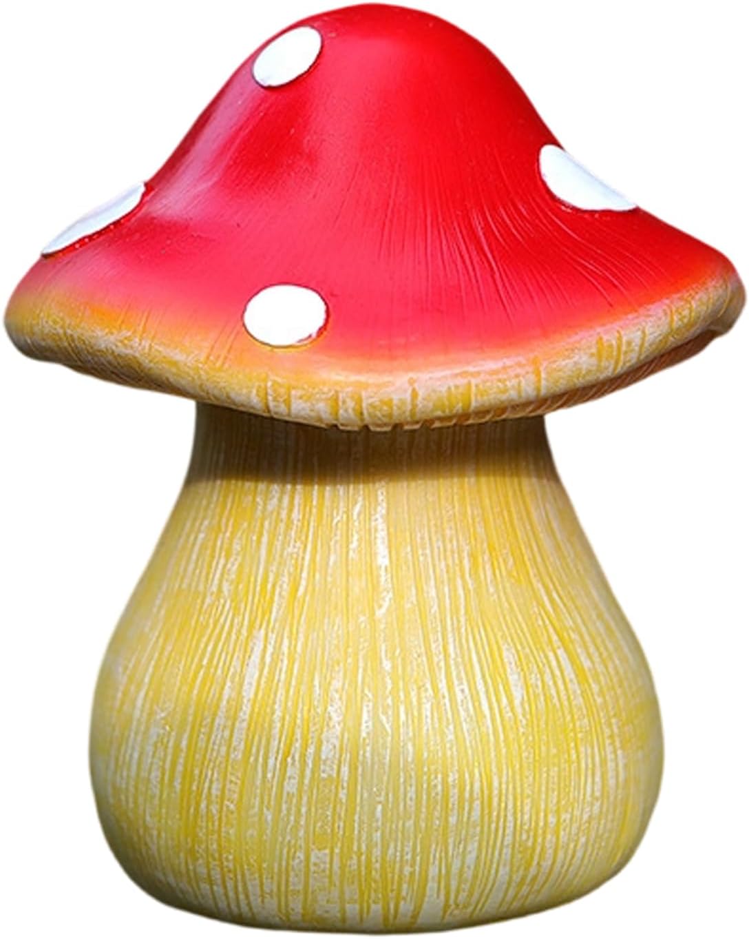 Resin Mushroom Hider Spare Holder Garden Decors Statue Jewelry Trinket Box for Ear Studs, Rings, Paper Clip Resin Hider