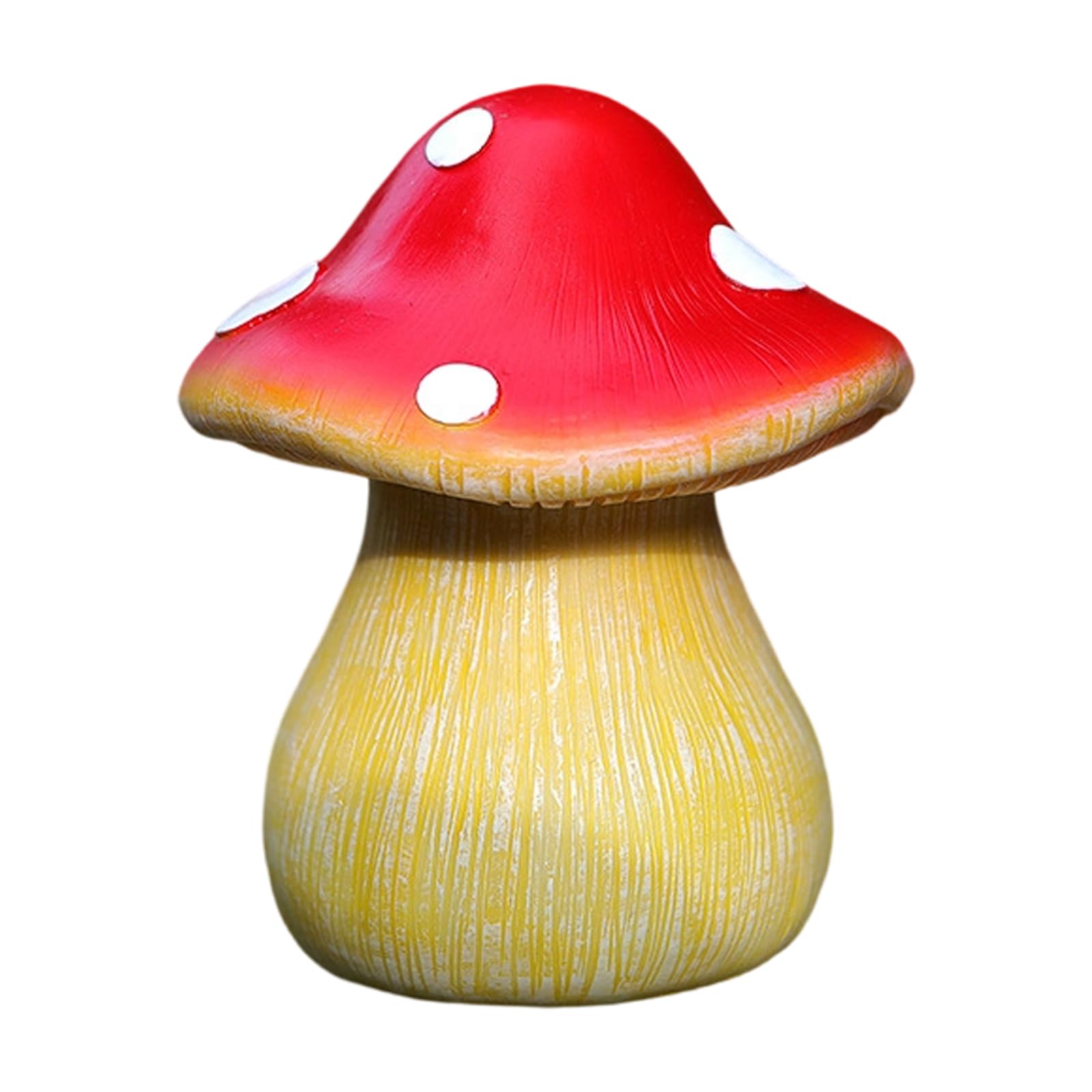 LUCKGONI Resin Mushroom Hider Spare Holder Garden Decors Mushroom Statue Jewelry Trinket Box for Ear Studs,Rings,Paper Cl