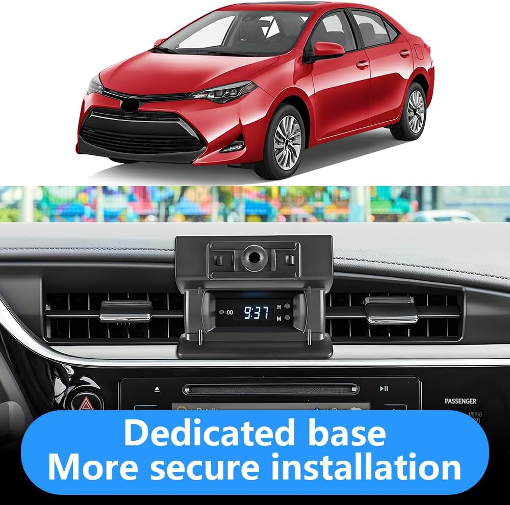 Car Phone Holder for Toyota Corolla 2014 2015 2016 2017 2018 2019 Auto Interior Accessories Best Cell Phones Mount Cellphone Mobile Cradle Charging Navigation Bracket Screen Stand Accessory