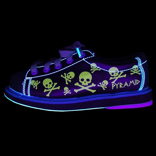 Miniatura 4 de Pyramid Zapatos de bolos color verde y negro para jóvenes