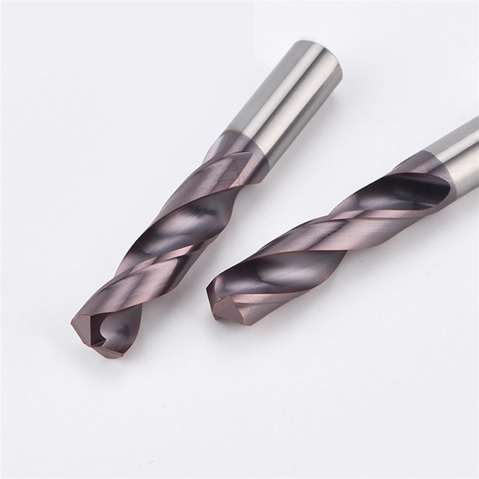 3Pcs 2mm-9mmx80mm HRC65 Solid Carbide Drill Bits Set, Spiral Flute Twist Drill Bit for Hard Alloy Stainless Tools(3.7mm 3pc)
