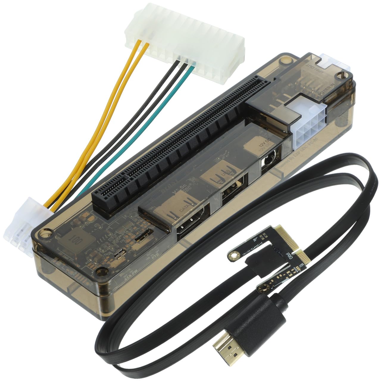 Gadpiparty Docking Station per Scheda Grafica Esterna per Laptop Portatile, Estensione Gpu Esterna Interfaccia Pci-e, Accessorio per Giocatori e Professionisti Stili multipli