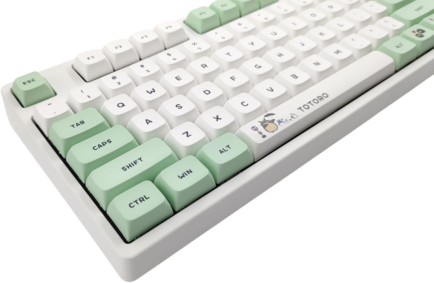 Brown Bear 104 + 29 Keycap Set, Dye-Sublimation PBT XDA Profile Custom Keycaps for DIY Cherry MX Mechanical Gaming Keyboards