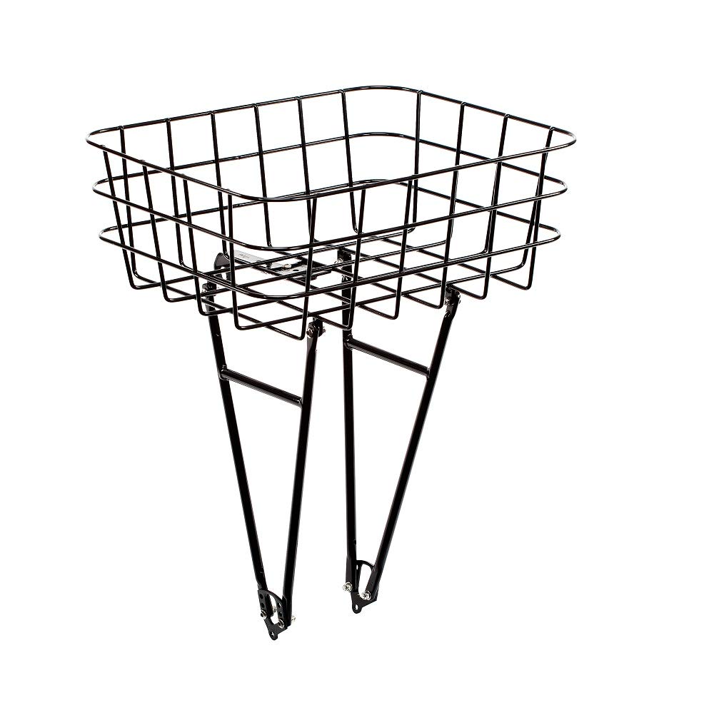 Pelago Luggage Rack, Front Basket, Black or Polished