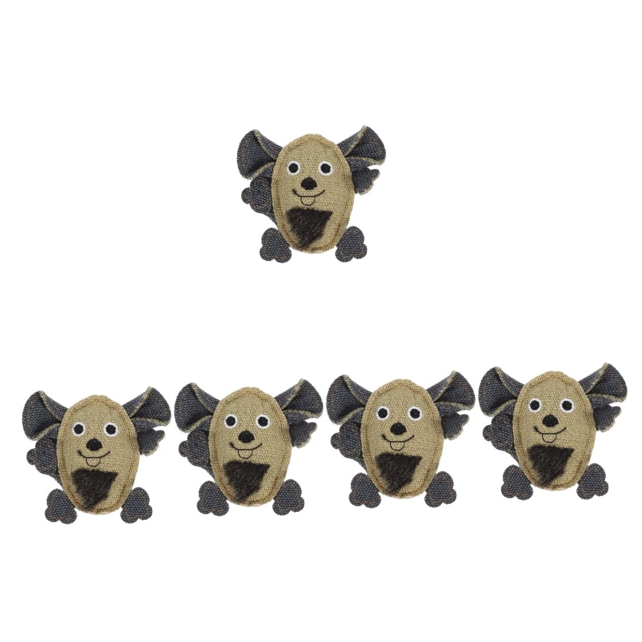 Mipcase 15piezas Juguetes De Molar para Gatos Lona Forma De Ratón Kit para Estimulación Interactiva y Diversión De Mascotas