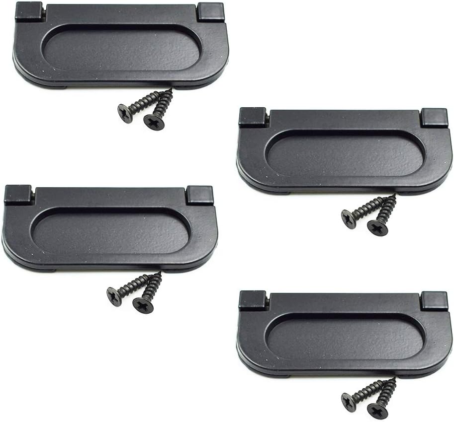 LC LICTOP 3 inch Flush Pull Ring Handles Hidden Recessed Furniture Grip