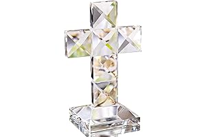 Exquisite Crystal Cross: Spiritual Serenity and Decor