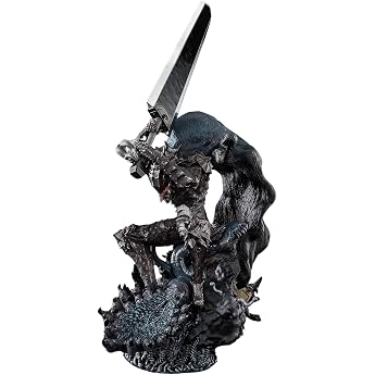 Tamashi Nations Figuarts Zero Touche M&eacute;tallique Berserk Gutz, Approx. 13.8 inches (350 mm), ABS & PVC Pre-painted Complete Fi