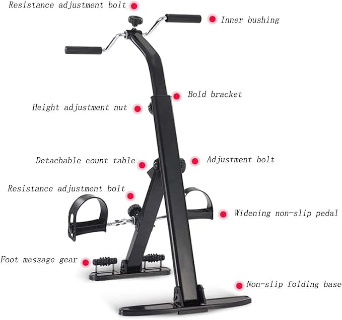 Bicicleta de ejercicio para rehabilitación de extremidades miniatura 7