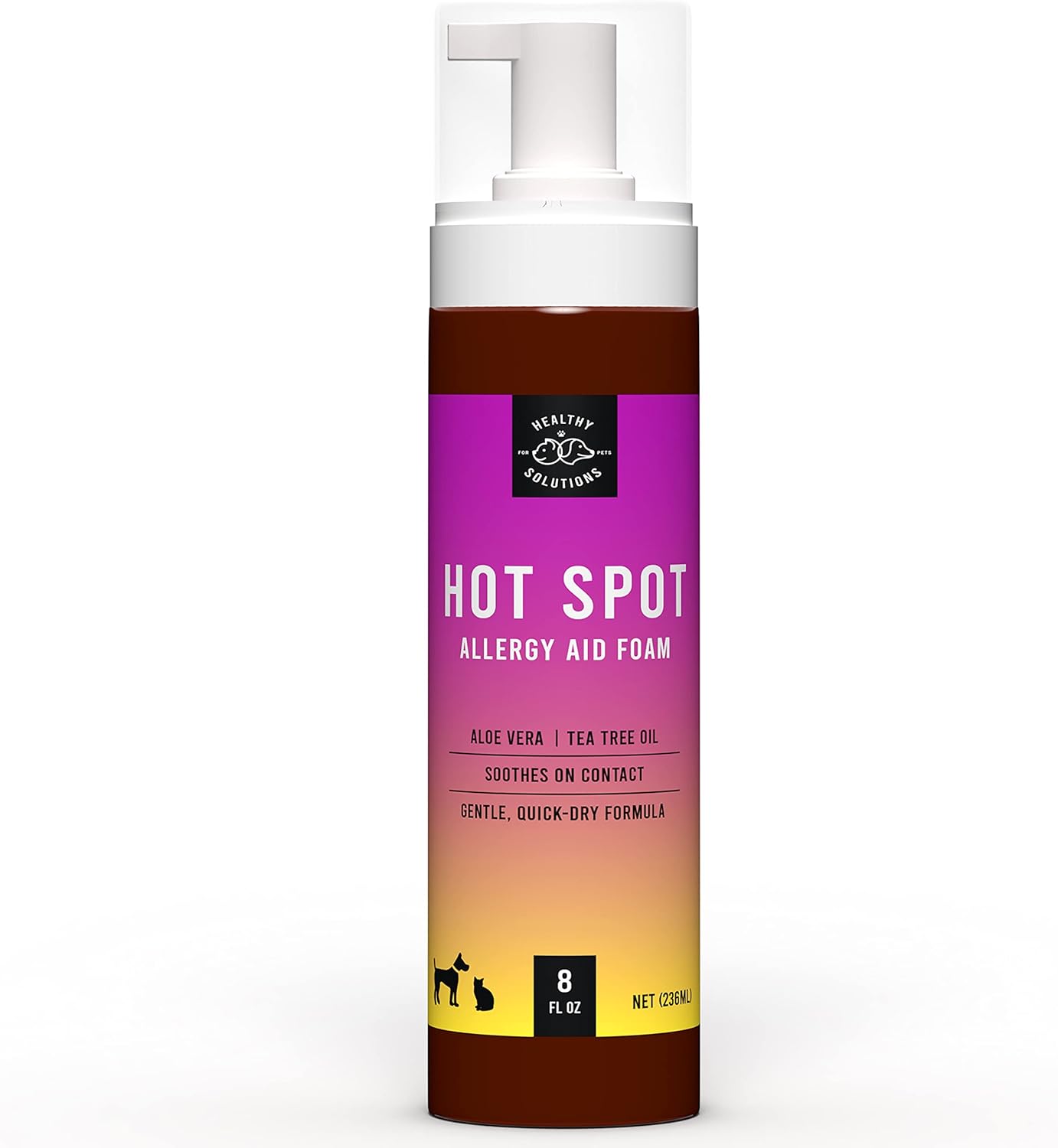 Hot Spot Treatment for Dogs Anti Itch Foam Spray with