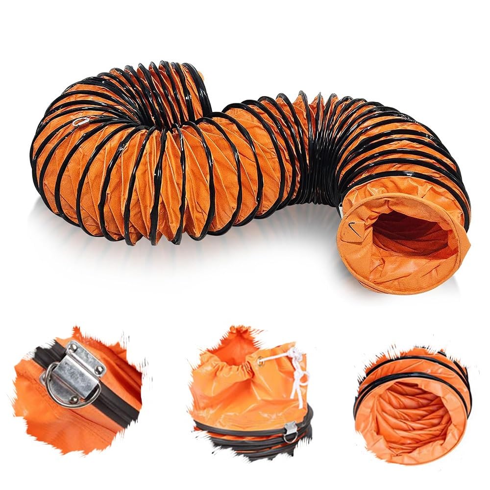 Gaine PVC flexible de 30,5 cm pour VMC conduit ignifugé 9,75 m