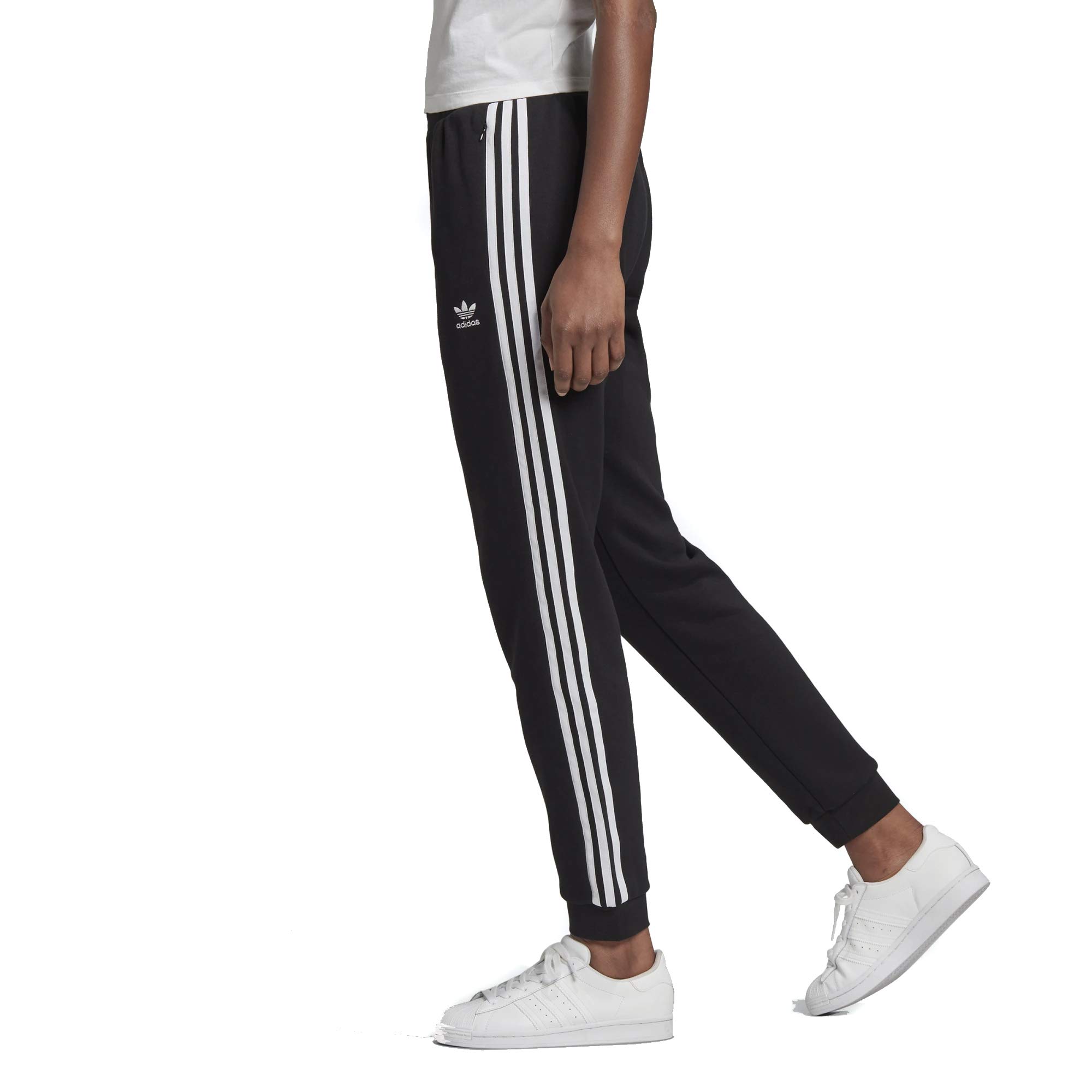 adidas Originals Women's Slim Cuffed Pants, Black, X-Small