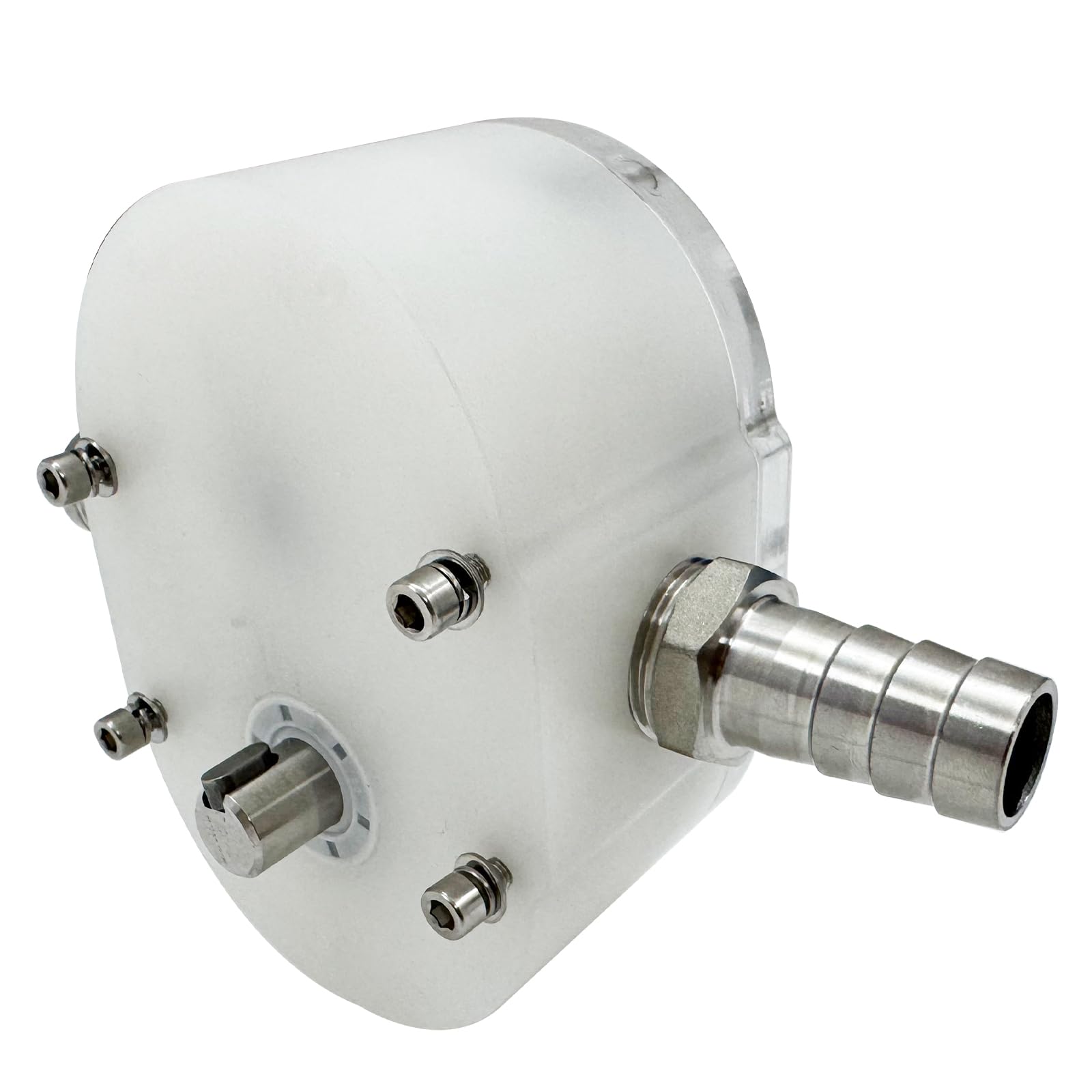 Gear Pump Head for Filling Machine Food-Grade Viscous Liquid 6 Teeth 5-10L Flow