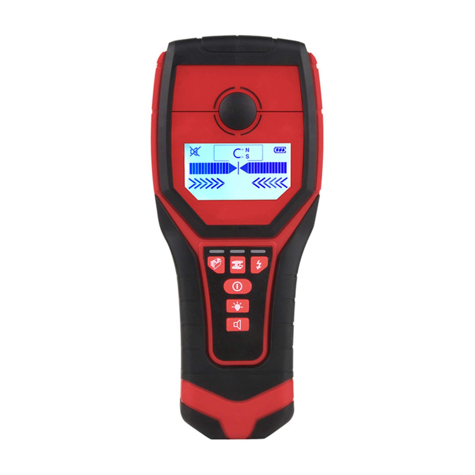HMTE Detector de Pared Multifuncional, Find Metal Sensor Probador de Pared de Mano Profesional para Cable eléctrico de tubería de plástico