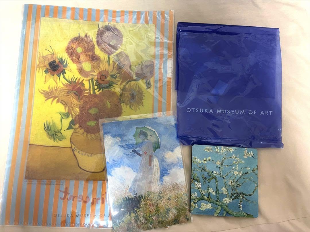 Ag　モネ、ゴッホの レプリカ3点セット　ナショナルギャラリー Ag モネ、ゴッホの レプリカ3点セット ナショナルギャラリー