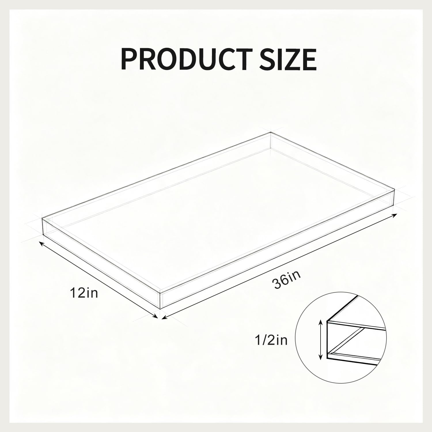 HDPE Sheet 1/2" x 12" x 36" - Smooth Double-Sided -3