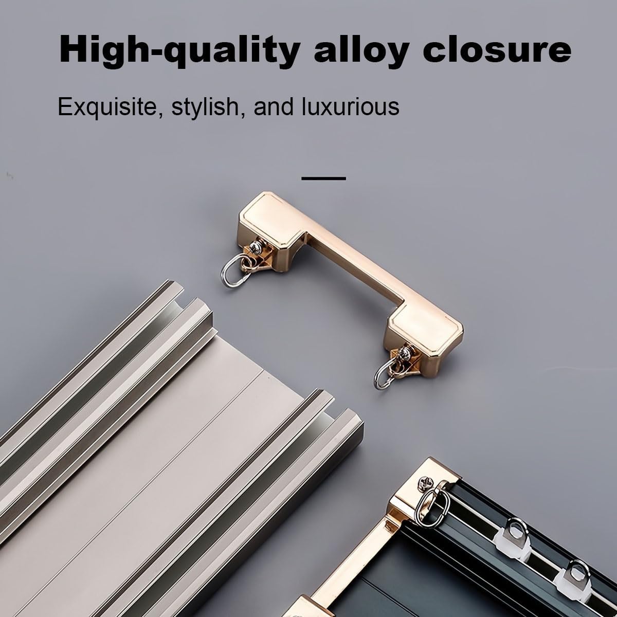 Ceiling Mounted Double Track, Conjoined Double Curtain Rail Track Heavy Duty Curtains Rods System Set For RV Curtain Bay Window(White,320CM)