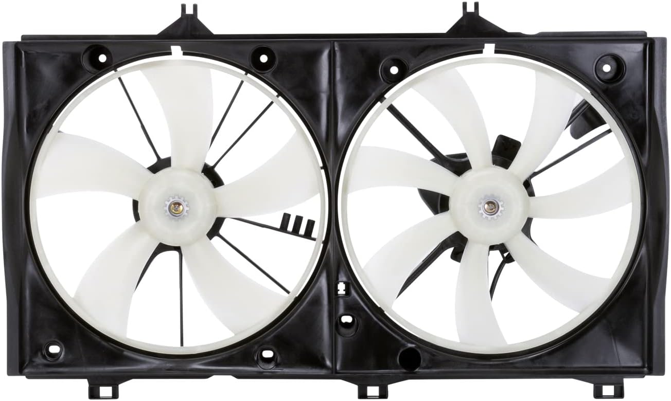 TYC 622200 Cooling Fan Assembly Compatible with 2007-2009 Toyota Camry