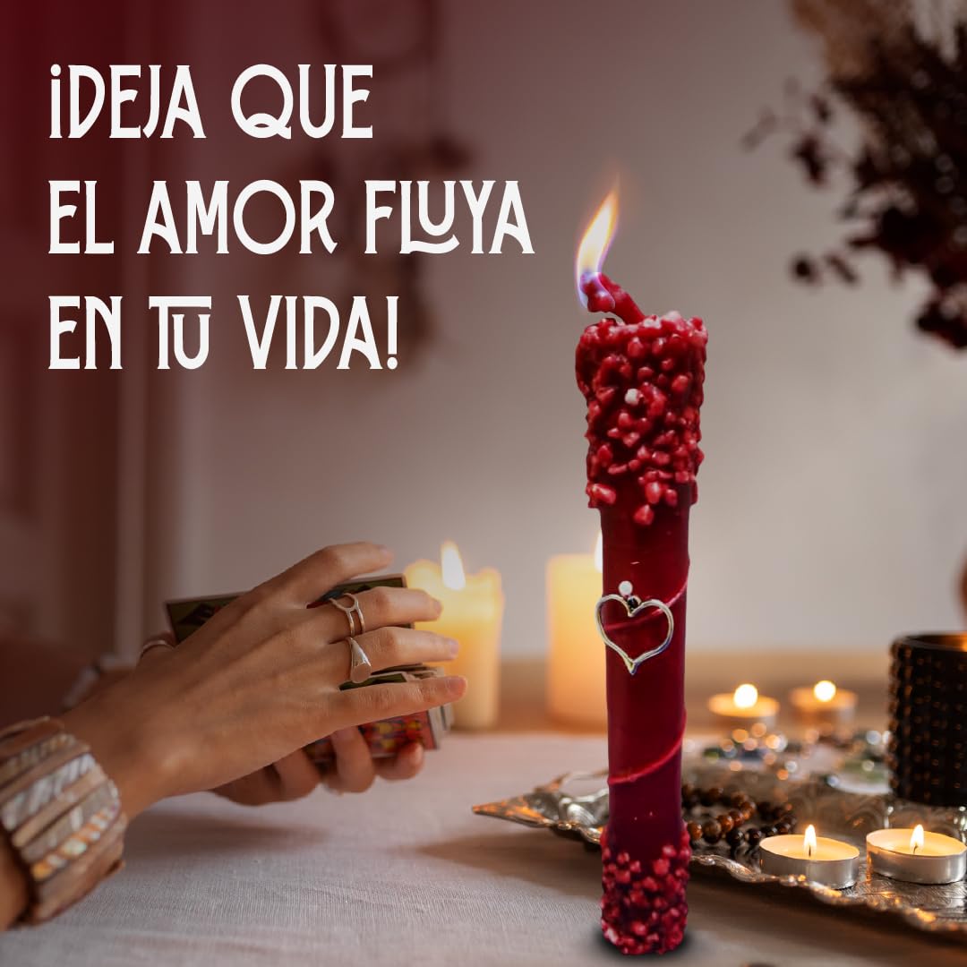 Veladora Desatrancadera del Amor | Ritual de Amor | Velas para Rituales | Vela del Amor de Unión Pareja | Ritual para Atraer Amor