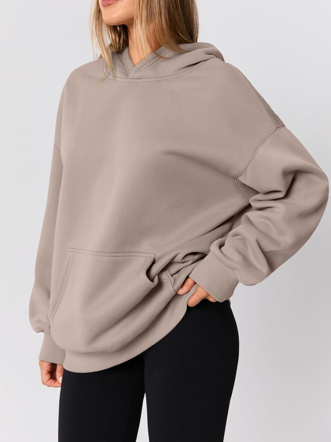 AUTOMET Womens Oversized Hoodies Fleece Trendy Sweatshirts 2026 Pullover - Image 3