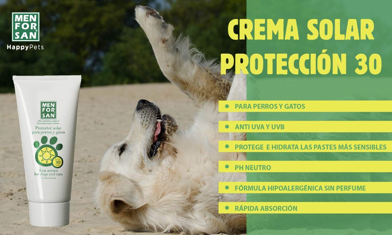 Menforsan - SPF 30 Crème solaire pour les chiens et les chats 50 ml