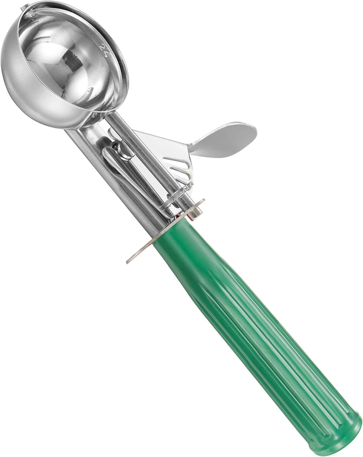 Stainless Steel Ice Cream Scoop with Trigger, Large Cookie Scooper