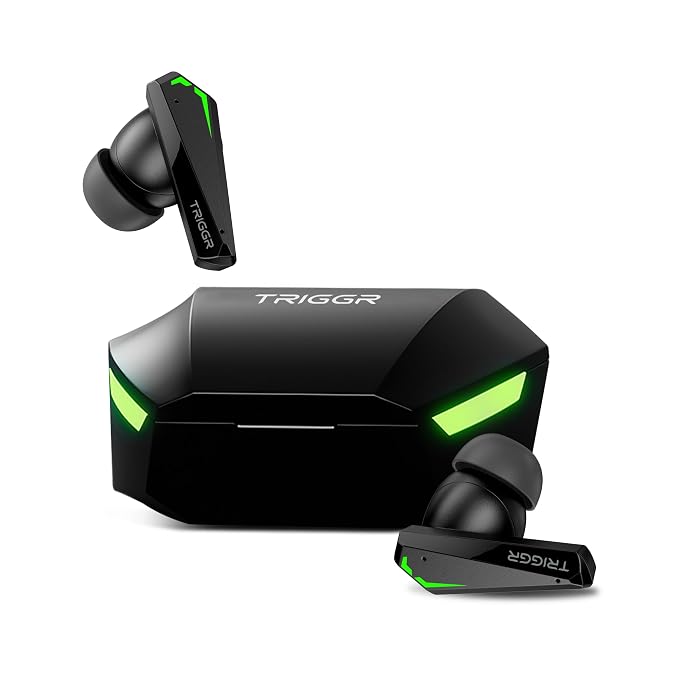 TRIGGR Kraken X2 Gaming Earbuds TWS Low Latency ENC Quad 4