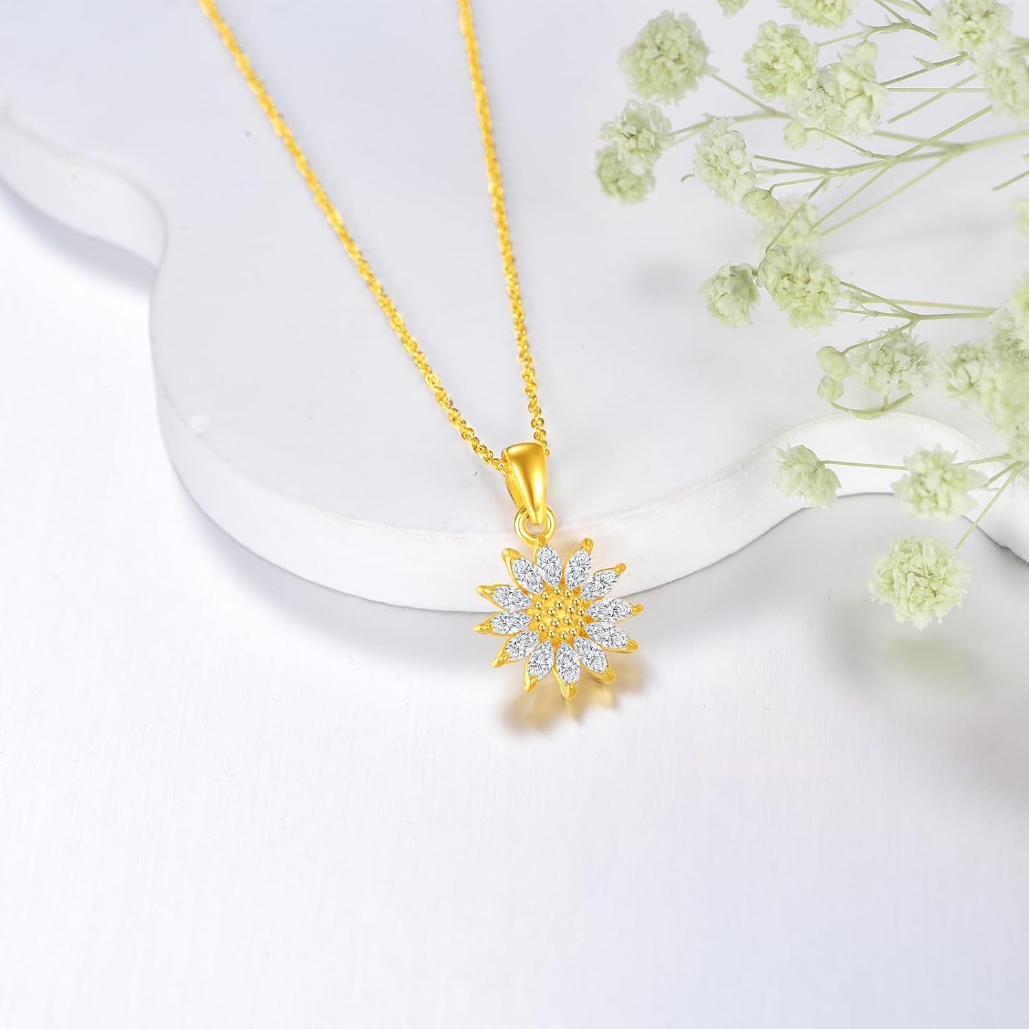 LUHE Celtic Knot Necklace Sterling Silver Celtic Knot Pendant Trinity Knot Jewelry Women's Irish Gift - Image 2