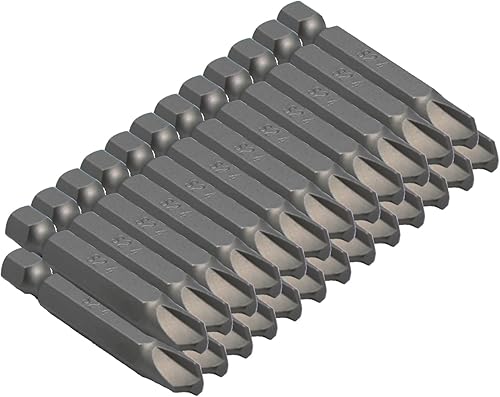 Miniatura 9 de TMAX 25 piezas Tri Wing #2 Destornillador Brocas Triangular ranurado forma Y 2 pulgadas (1.969 in)