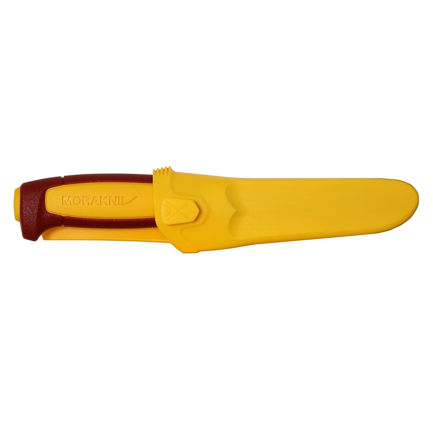 Morakniv Craftline Basic 511 High Carbon Steel Fixed Blade Utility Knife and Combi-Sheath, 3.6-Inch Blade