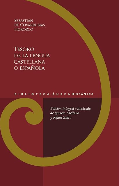 Portada de Tesoro de la Lengua Castellana o Española