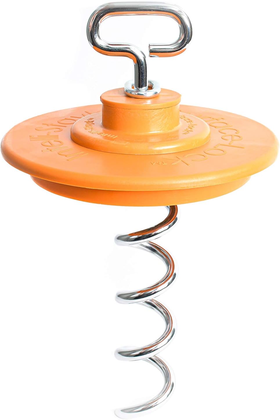 IntellileashProducts Intelli-Stayk Dog Tie-Out Stake with Special Surface Lock Technology. Prevents Pulling Out and Bending.