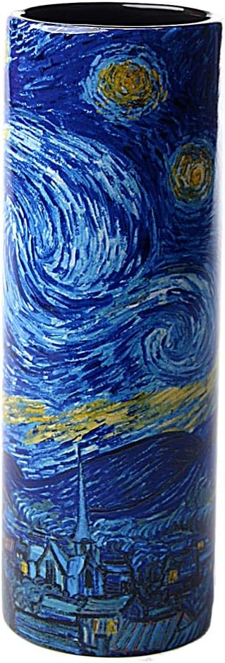 Parastone Museum Collection 18cm Ceramic Vase - Van Gogh - Starry Night