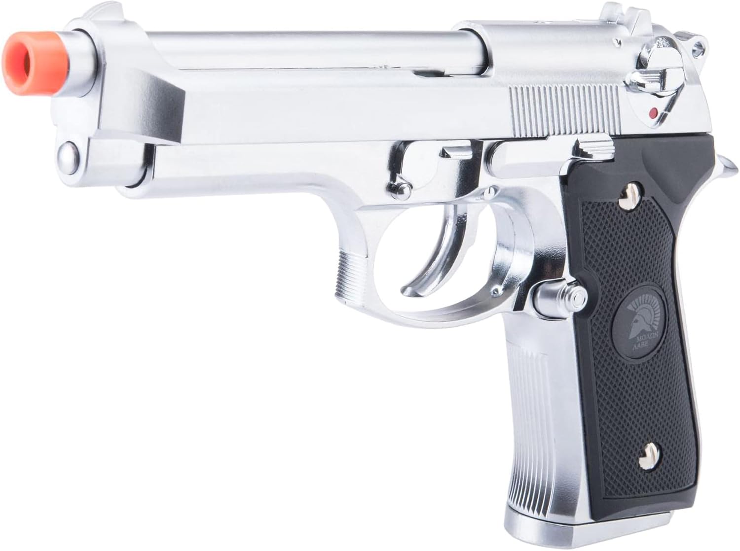 Evike Airsoft - Matrix Elite M9 Gas Blowback GBB Airsoft Pistol (Color: Silver)