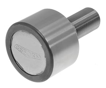 Osborn PLR-1-3/4 Load Runner, Plain , Concentric Stud, 1.75" Roller Diameter, 1.19" Roller Width, 0.75" Stud Diameter, 1.75" Stud Length, Ball Bearings, Standard