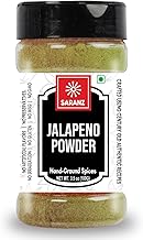 Saranz Jalapeno Powder | 100-Gram Bottle | Flavorful Dehydrated Jalapeno Spice | Spicing Up Dishes and Enhancing Culinary Creations