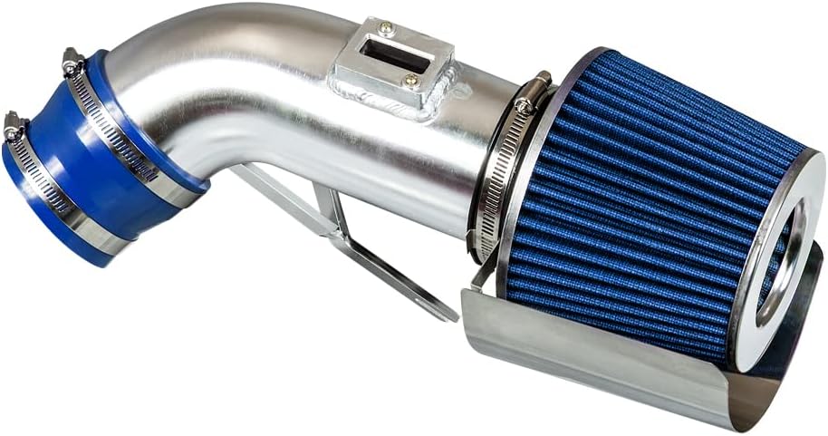 Rtunes Racing Short Ram Air Intake Kit + Filter Combo BLUE Compatible For 09-17 Nissan Maxima V6 …