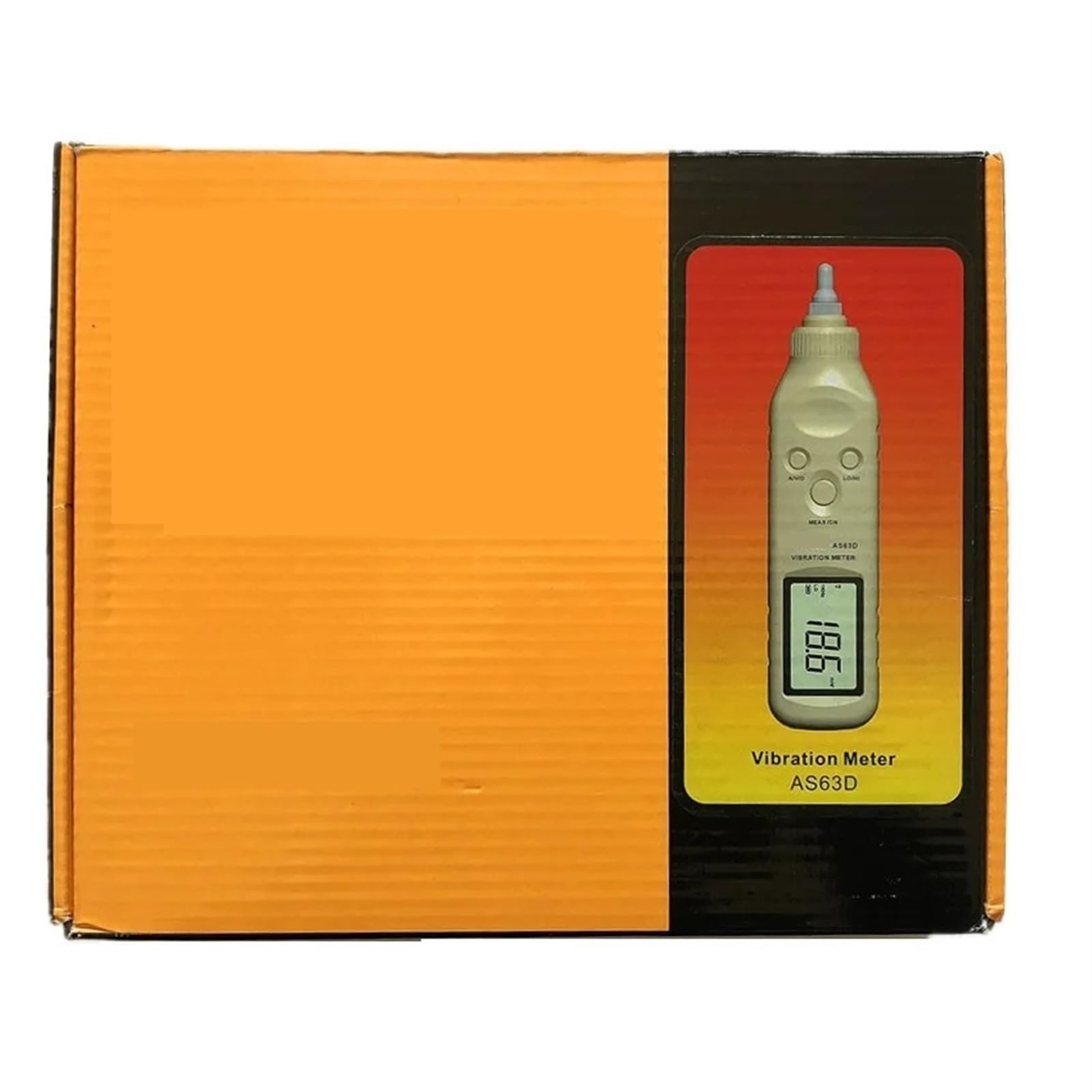 Schwingungsmesser AS63D Stifttyp Vibrationsmessrät Taschenvibrometer Tester Messrät Analyzer Messen Sie die Präzisionsempfindlichkeit Beschleunigungsmesser Breites Spektrum an Vibrationsmessungen