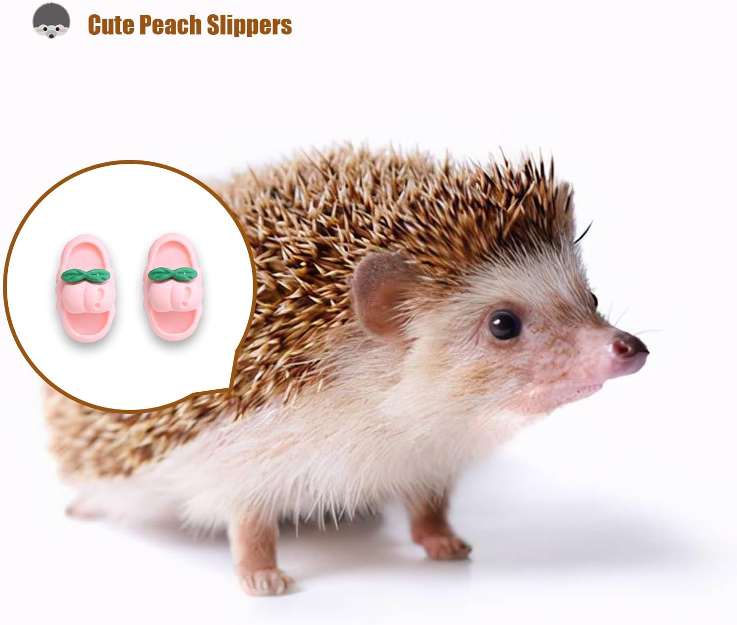 Hedgehog Bath Supplies, Foldable Hedgehog Bathtub, Hedgehog Cleaning Brush, Nail Clippers, Slippers, Small Animal Bath Supplies, Pet Guinea Pig Bath for Hedgehog Hamster Reptile image 4