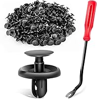 Vista 1 de GOOACC GRC-32 100 Pcs 100pcs Type Retainer for Lexus Toyota Body, Splash Shield Clips 90467-07201 Replacement, Quality Nylon Push Rivets with Bonus