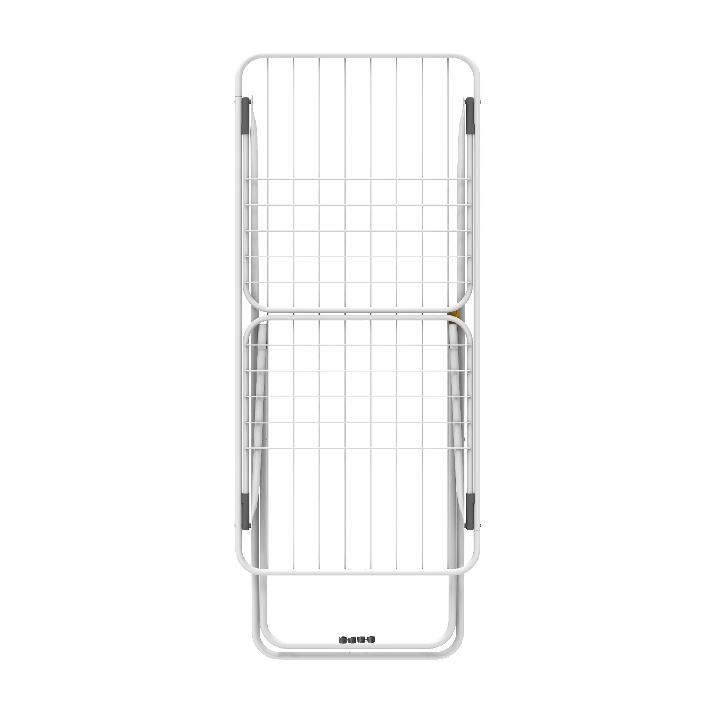 Rörets Stendibiancheria Sussi White - Ali Pieghevoli Bloccabili, Blocco di Sicurezza, Struttura in Lega di Acciaio Antiscivolo e 18 m di Superficie - 52 x 176 x 96 cm