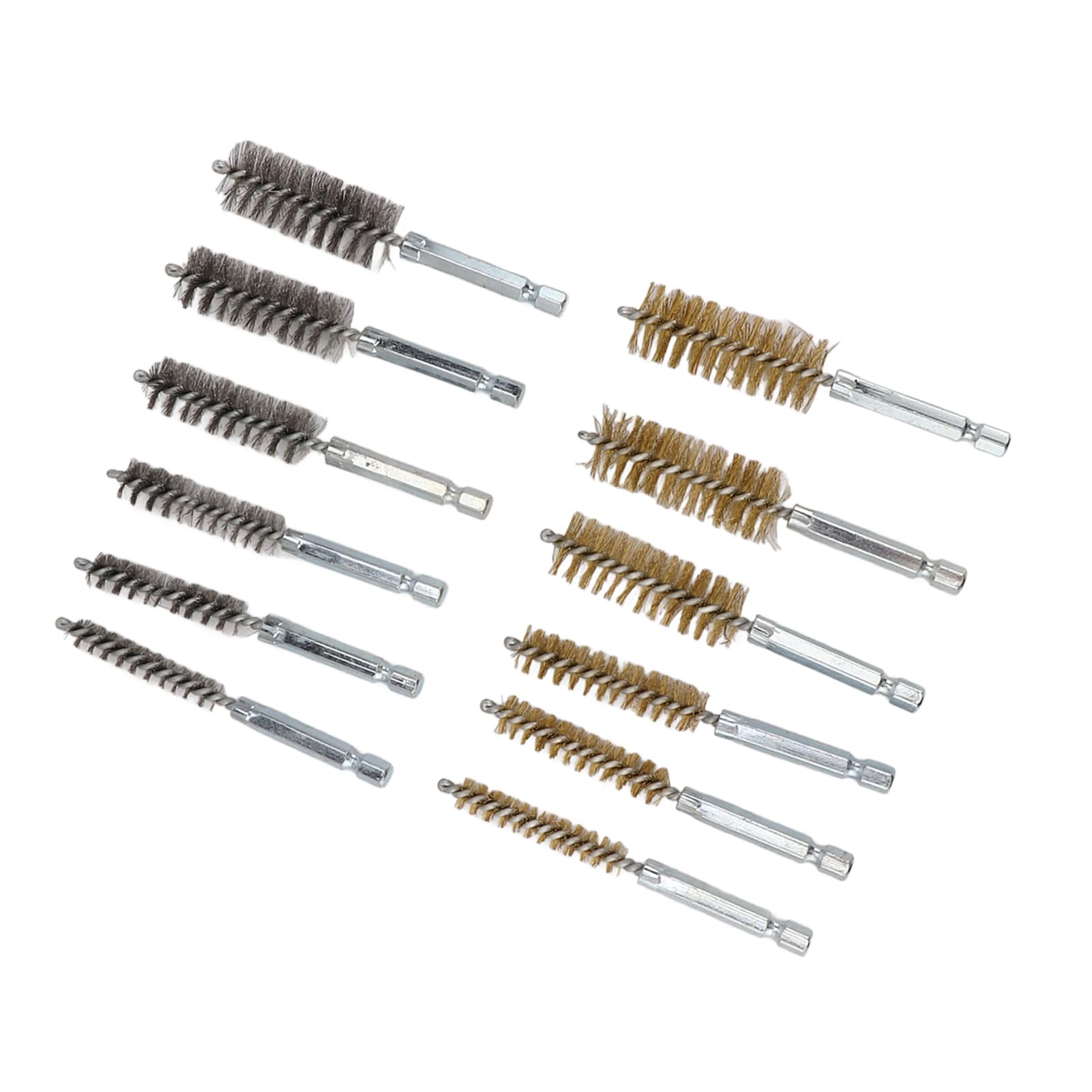 Sunflex No.4119H2 Hexagonal Shaft Cup Brush, Stainless Steel, 3.0 inches (75 mm)