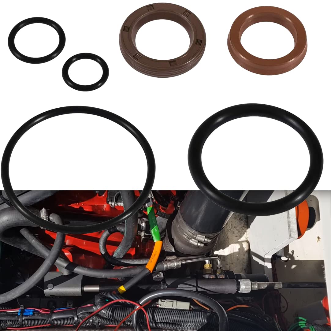 Power Steering Actuator Repair Kit for Volvo Penta 21910902 3812269 3860883 3862210 3862513 FSM018 Boat Supplies - Repair Steering Actuators Oil Leak Seal Kit