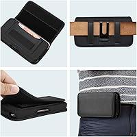 Vista 7 de Funda horizontal universal para teléfono celular con clip de cinturón para teléfono móvil - XL