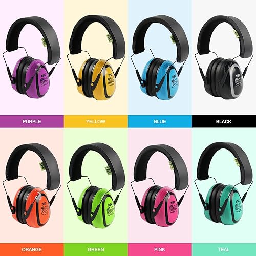 Miniatura 6 de GREEN DEVIL Audífonos para niños con cancelación de ruido de 27 dB para niños de 1 a 16 años, de perfil bajo, para autismo