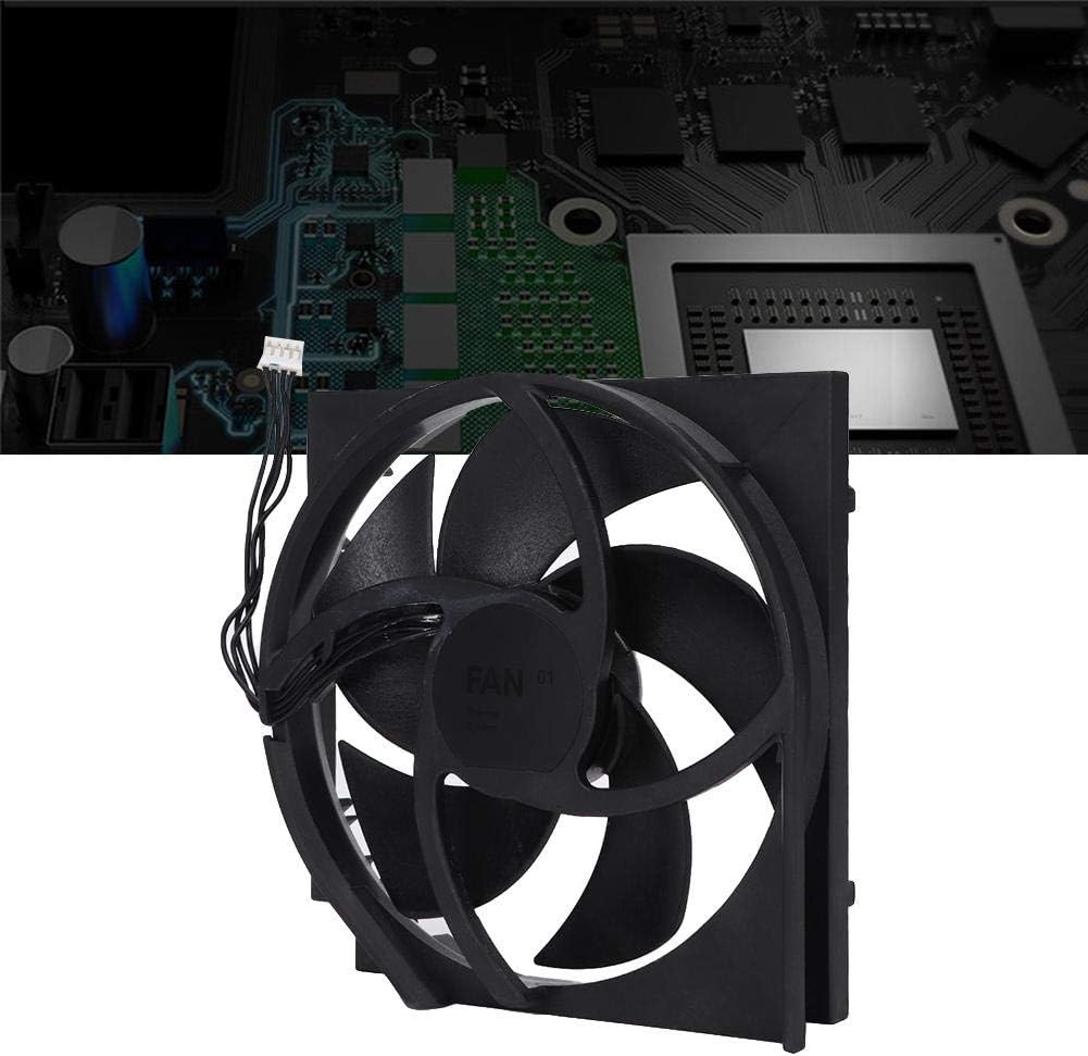 V BESTLIFE Cooling Fan, 4 Pin Internal Cooling Fan with 5 Blades and Screwdriver for Xbox ONE S, Easy to Install Remove, Can Effectively Avoid Corrosion Wear Durable : Video Games