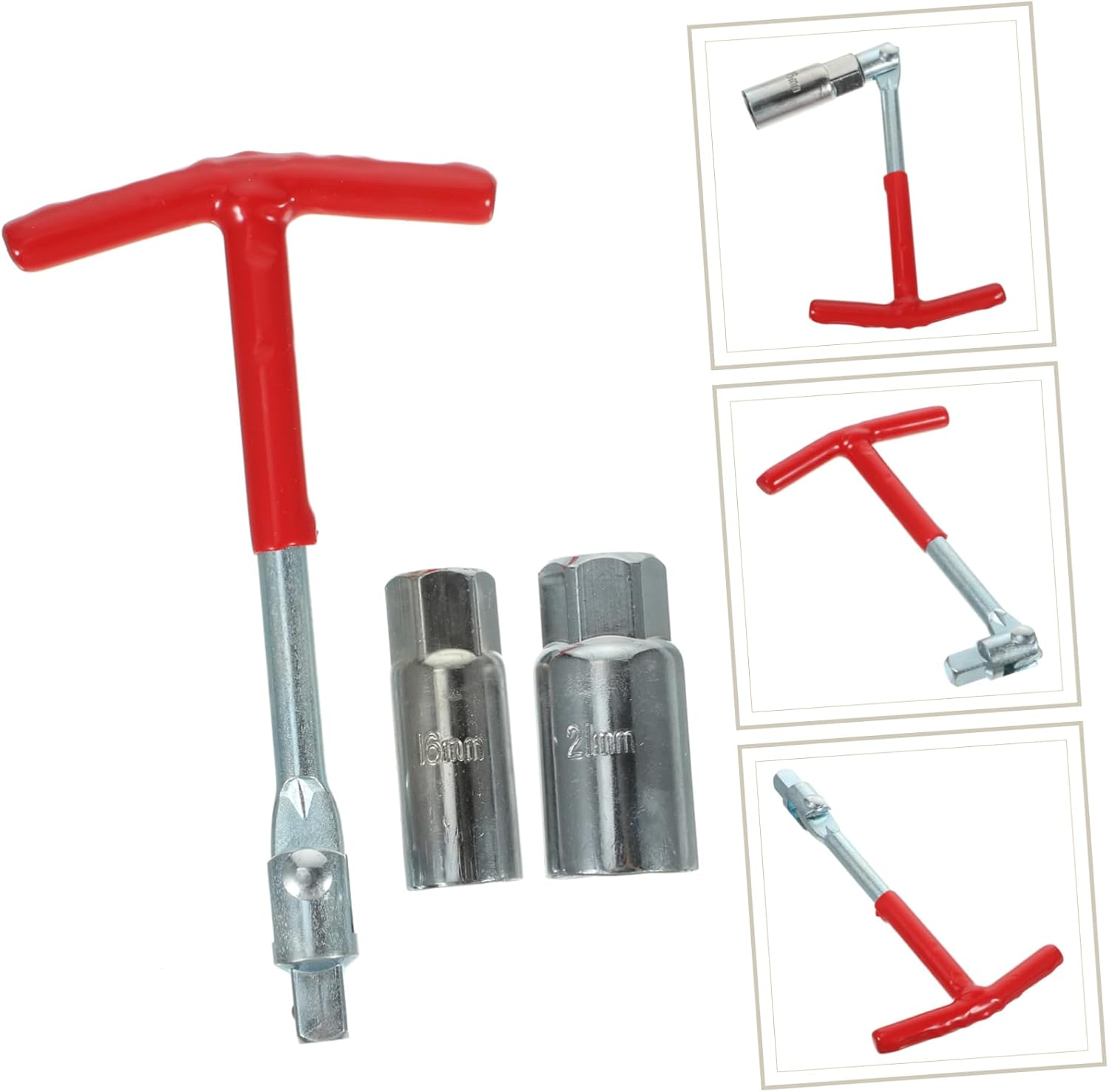 Spark Plug Socket Wrench Set Dual Use Ergonomic Design for Easy Installation Removal Portable and Durable Auto Repair Tool