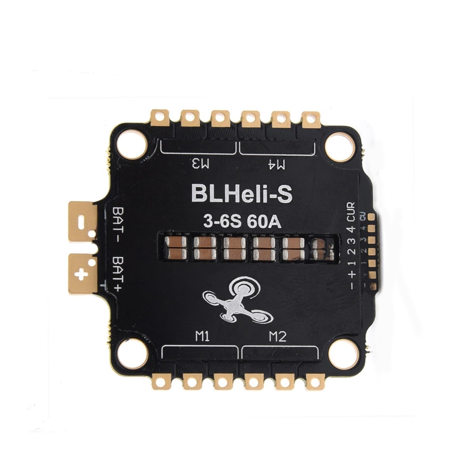 HUIOP 40A borstelloze ESC 2-4S elektronische snelheidsregelaar XT60-stekker met 5V 3A BEC 3,5 mm bananenkop voor vliegtuigvliegtuigen Helikopterboot FPV F450 Mini Quadcopter,Elektronische snelheidsreg