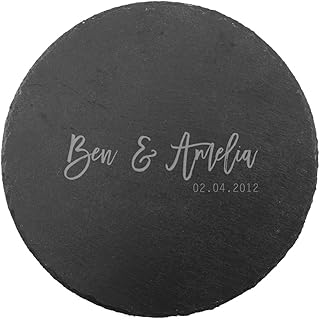 Personalised Slate Chopping Board/Personalised Cheese Board/Personalised Wedding Gifts For Bride And Groom/Personalised Housewarming Gifts For Couples